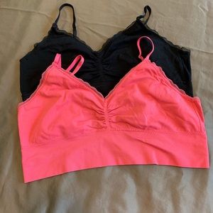 T Shirt wireless bras.